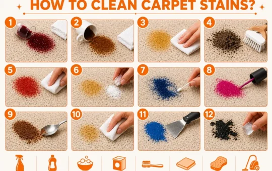 How to Remove Carpet Stains Naturally: Step-by-Step Guide