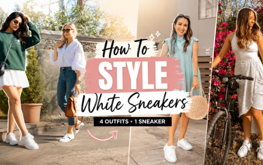 How to Style White Sneakers: Step-by-Step Guide